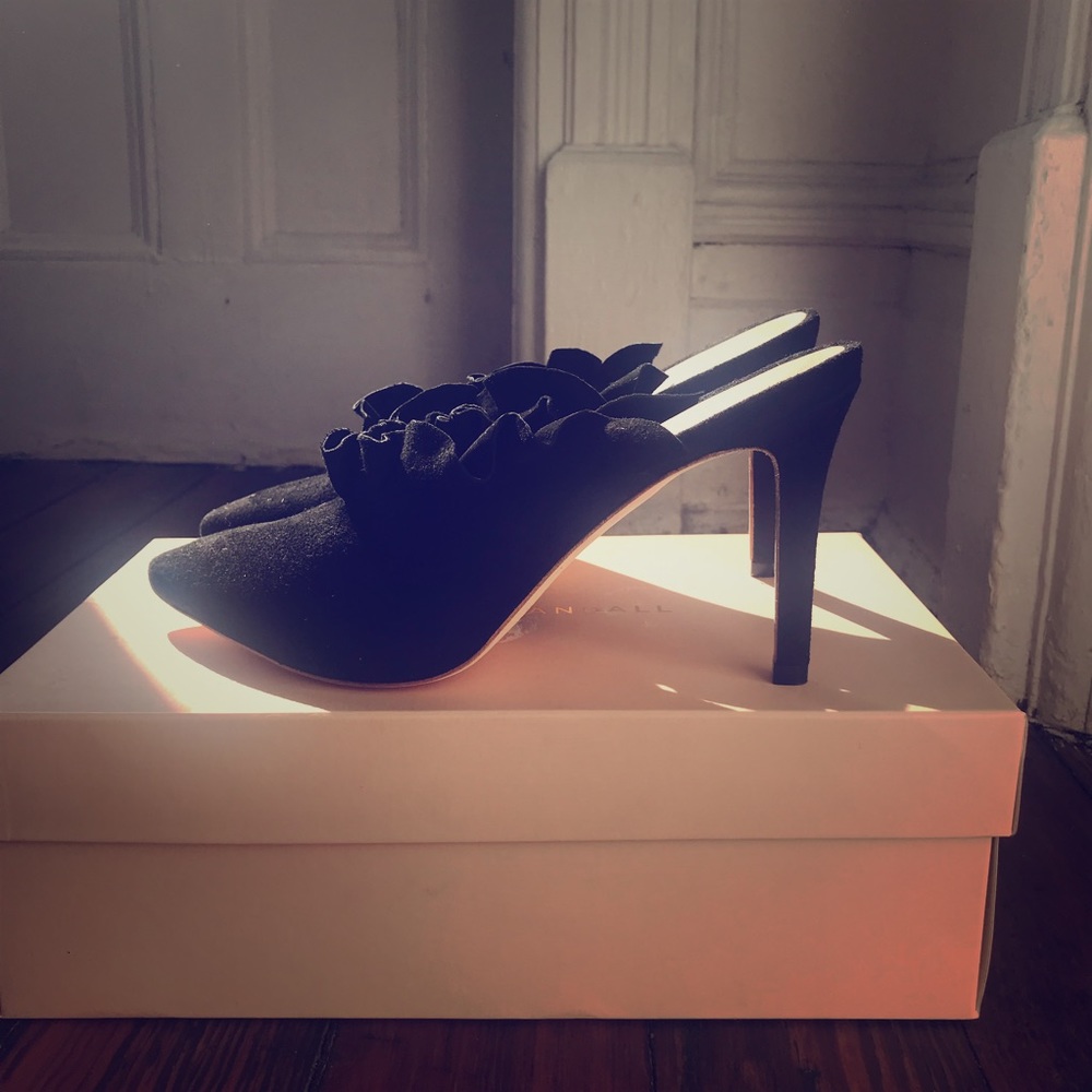 LOEFFLER RANDALL Langley Suede Mules